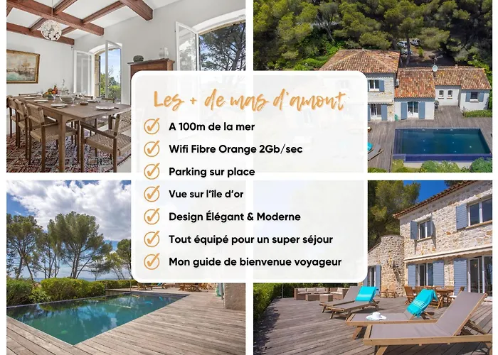 فيلة Villa, 8 Pers, Pieds Dans L'eau *